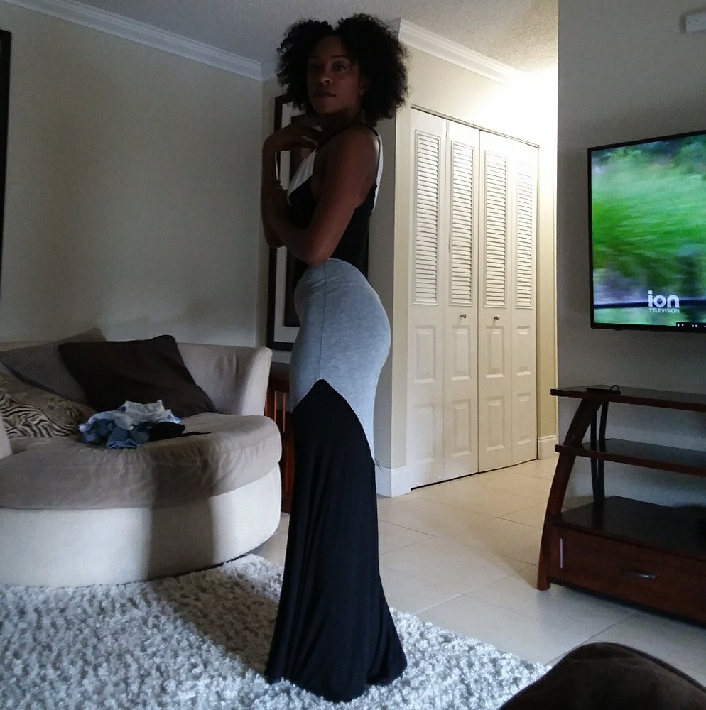 Super slim maxi dress - Picture 8 of 8